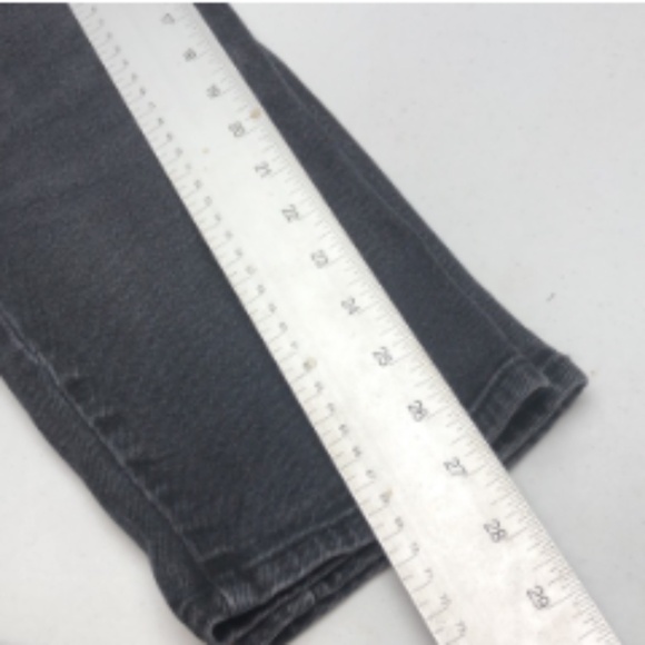 MADE IN USA ๐บ๐ธ VIBRANT GRAYWASH HIGH-RISE SLIM TAPERED JEANS 5/26x27 ๐บ๐ธ - Picture 11 of 12